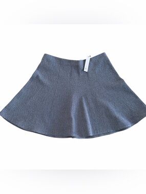NWT Theory Lyerly Specified Blue Stretch Cotton Skirt